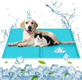 Nobleza Koelmat voor honden en katten - 120x80cm - Blauw
